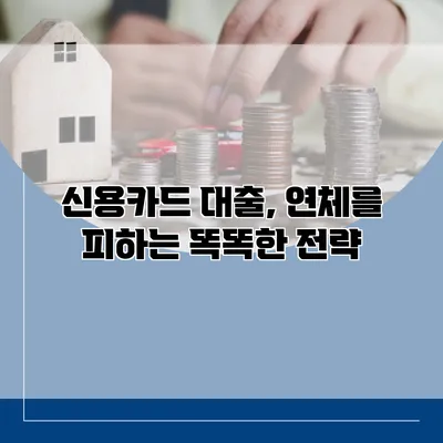 신용카드 대출, 연체를 피하는 똑똑한 전략